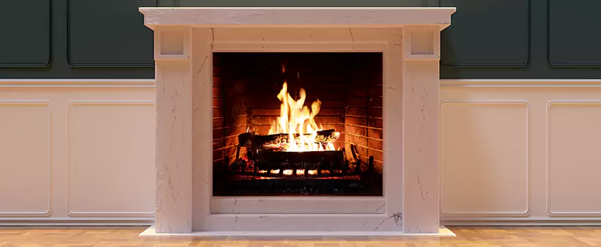 Decorative Electric Fireplace Installation in Diamond Bar, California