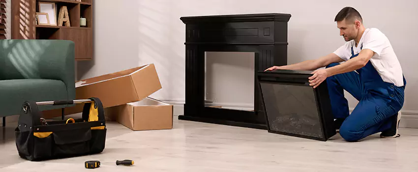 Old Rusted Metal Fireplace Repair And Replacement in Diamond Bar, CA