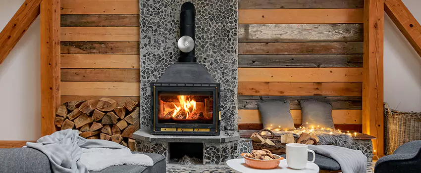 Thelin Hearth Products Direct Vent Gas Stove Fireplace Inspection in Diamond Bar, California